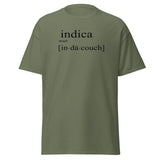 Indica definition tee (Black print)